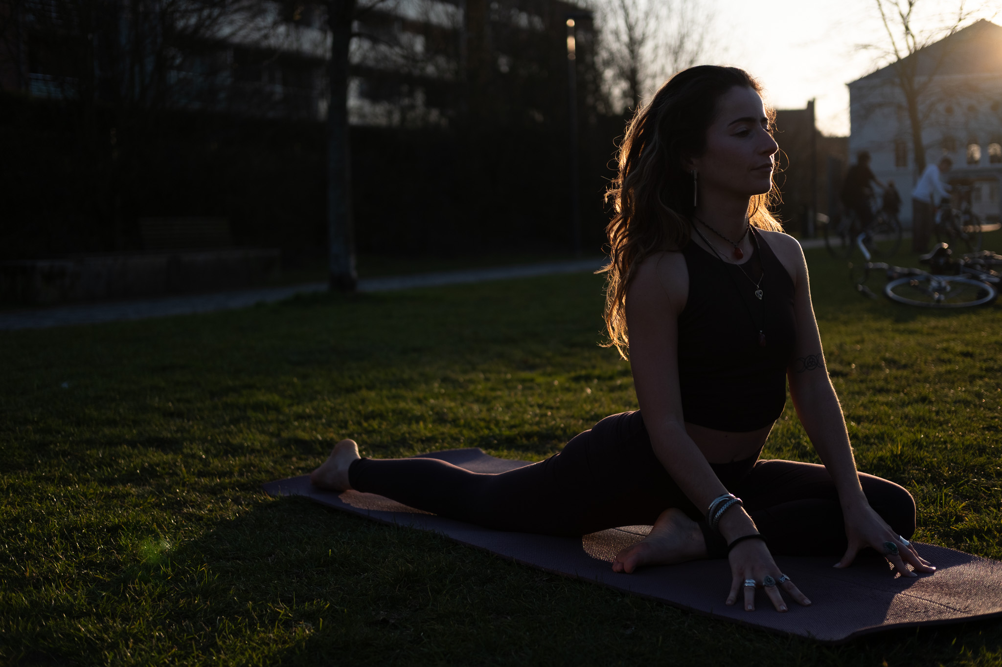 Hatha yoga pose